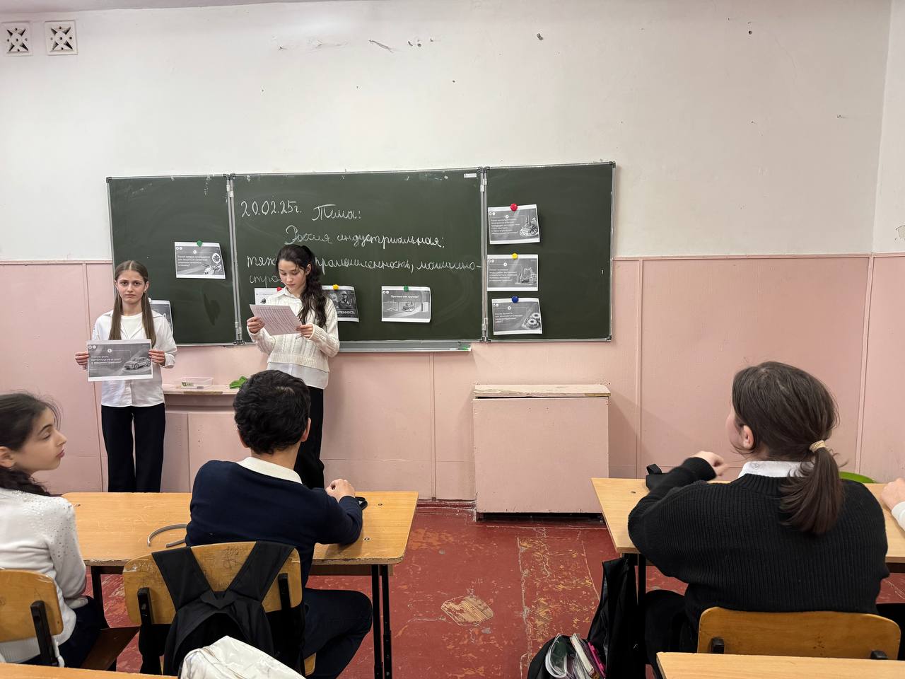 20 февраля, прошел профориентационный урок на тему &amp;quot;Россия индустриальная: тяжелая промышленность, машиностроение&amp;quot;..