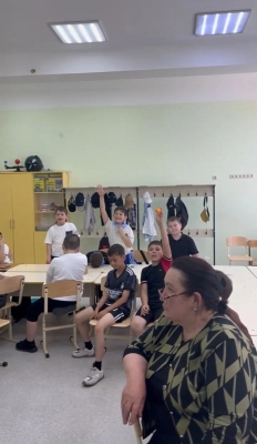 6 отряд «Дельфин», мероприятие «Патриоты России».